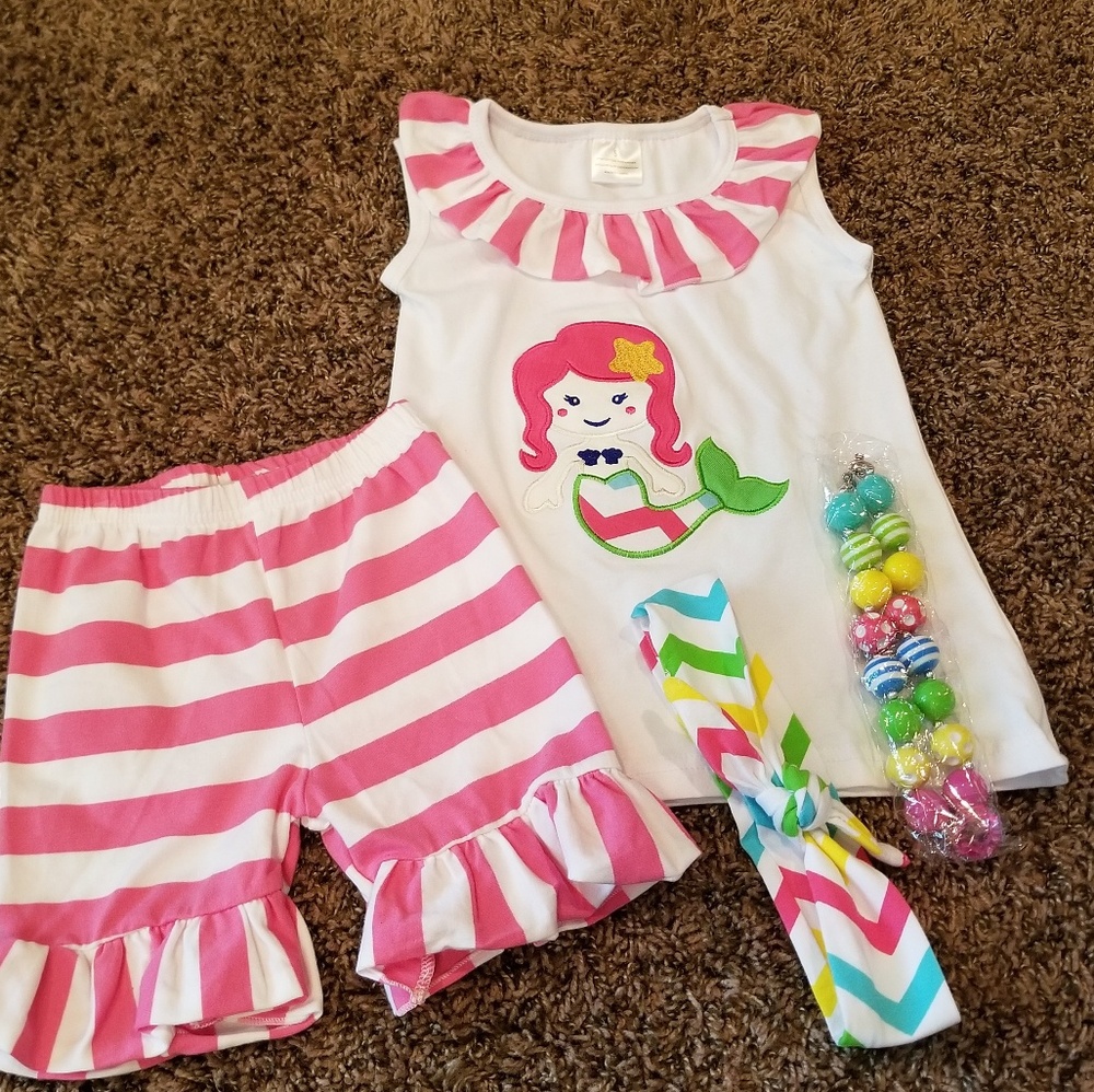 Mermaid 4 pc set